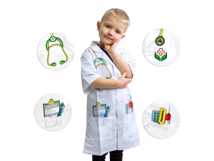 detsky kostym doktor lekar 104 122