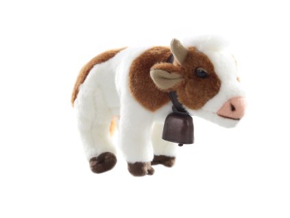Plyš Kráva se zvonkem