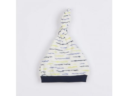 Kojenecká bavlněná čepička New Baby Summertime kluk (Barva Dle obrázku, Velikost 62 (3-6m))