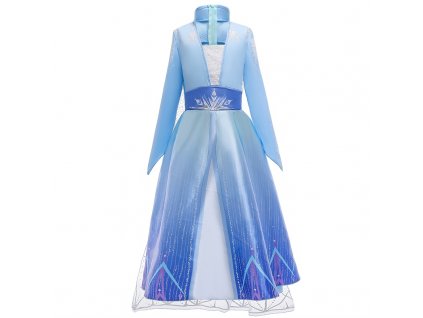 Summer Snow Queen Girls Dress Anna Elsa 2 Cosplay Costume Kids Halloween Princess Dress Fancy Children 6