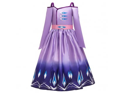 Summer Snow Queen Girls Dress Anna Elsa 2 Cosplay Costume Kids Halloween Princess Dress Fancy Children 14