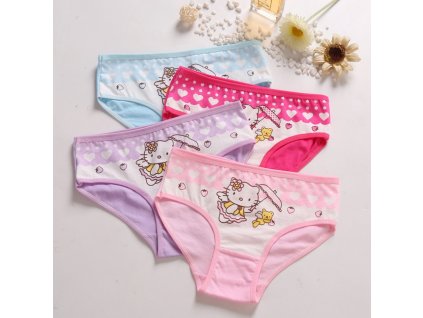 Holčičí kalhotky Hello Kitty 4 ks