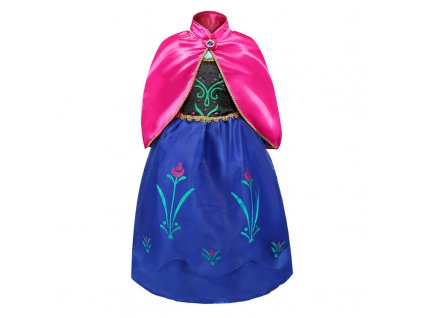 0 Girls Elsa Princess Dress Kids Flower Costume Set Snow Queen 2 Elza Children Birthday Halloween Party