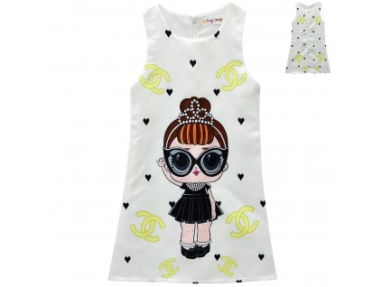 1 LOL Surprise Doll Girls Dress Summer Dress Surprise Dress Cartoon Skirt Children s A line Skirt
