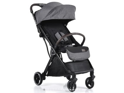 cangaroo detsky lehky kocarek easy fold do 22kg sedy