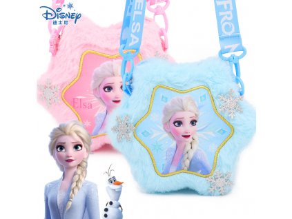 1 2019 New Disney Frozen 2 Children s Plush Bag Elsa Anna Little Girl Backpack Cartoon Cute (1)