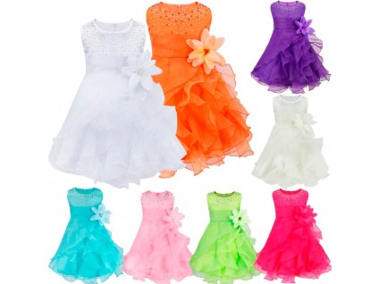2 iiniim Vestido infantil festa Baby Girls Dress Baptism Toddler Gown Pageant Dress Pearls Princess for Wedding (1)