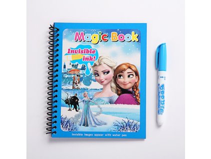 1 Original Frozen Water painting Drawing toys Graffiti anime action figure Watercolour Magic book for girls birthday