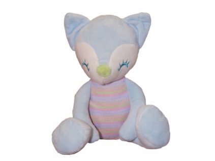 108127 183005 plysova hracka tulilo liska rajan 23 cm modra