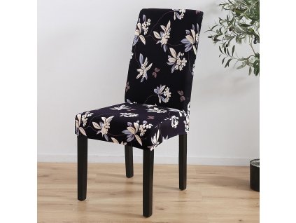 4 Spandex Elastic Printing Dining Chair Slipcover Modern Removable Anti dirty Kitchen Seater Case Stretch Chair Cover