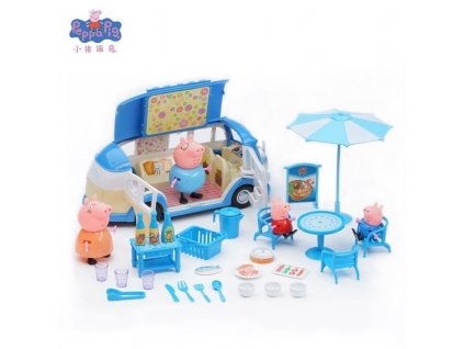 4 Peppa Pig Playground Airplane George Pig Family Friends Action Figures Classroom Scene Educational Toy Children Gift