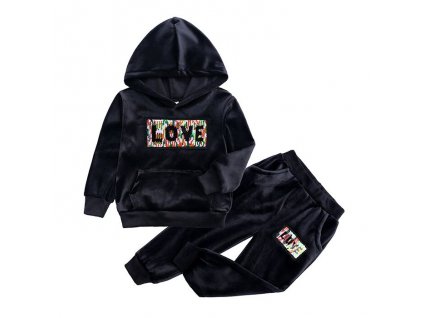 9 2019 Spring Autumn Girls Sport Suit Cool Wings Hooded Tracksuit Kids Clothes Boys Outfits Suits Children