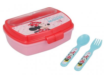 BOX NA SVAČINU S PŘÍBOREM MINNIE (Velikost uni)