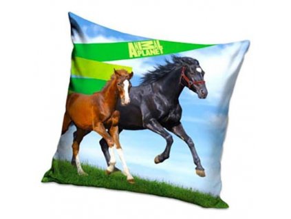 POVLAK NA POLŠTÁŘ ANIMAL PLANET KONĚ (Velikost uni)