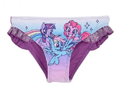 Dívčí jednodílné PLAVKY MY LITTLE PONY, fialové