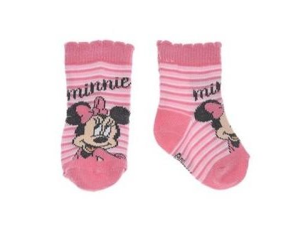 PONOŽKY MINNIE (Velikost 0-6 m.)