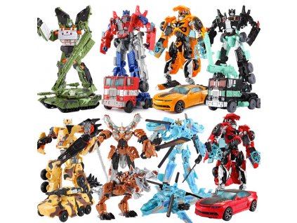 JINJIANG 19cm Height Transformation Deformation Robot Toy Action Figures Toys 43