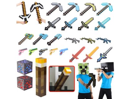 Pěnové zbraně Minecraft II.