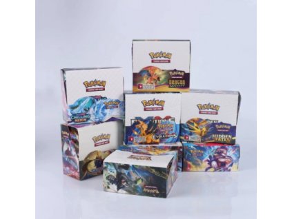 Pokémon karty, různé sady po 324 ks