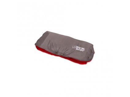 Rukávník na kočárek Classic Fleece grey/red (Barva Červená)