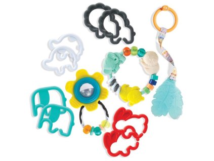 infantino sada chrastitek a kousatek gift set 11ks
