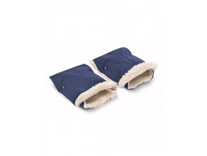 Rukávník na kočárek 2 ks Sensillo 45x21 navy (Barva Modrá)