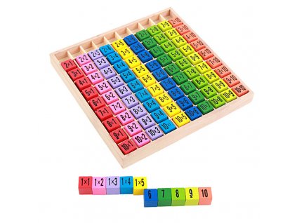 Montessori Materials Multiplication Table Early Educational Montessori Bead Toy Wooden Montessori Toys For Children UD1163H 1