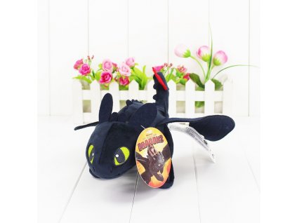 1Pcs 23cm How To Train Your Dragon Toothless Dragon Plush Night Fury Stuffed Soft Dolls Toys 1