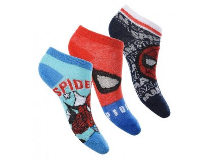 SADA 3 KS PONOŽKY SPIDERMAN (Velikost 23-26)