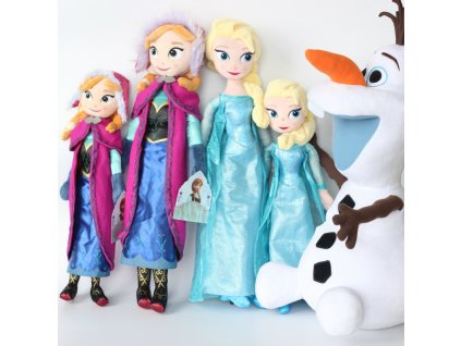 Disney Frozen 50 CM Anna Elsa Plush Doll Toys Cute Girls Toys Snow Queen Princess Anna 1