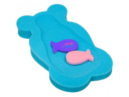 Pěnová podložka maxi New Baby BASIC medvěd modrá (Barva Modrá)