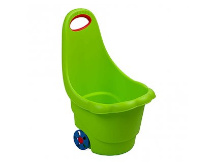 Dětský multifunkční vozík BAYO Sedmikráska 60 cm zelený (Barva Zelená)