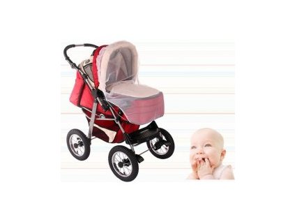 baby nellys uni moskytiera na kocarek bila