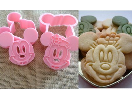 Vykrajovátka na sušenky Mickey a Minnie