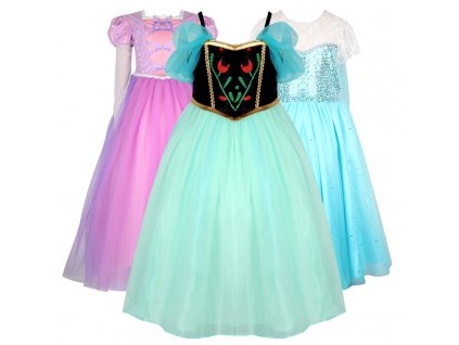 New Christmas Gift baby girls Dress Cinderella Cosplay Costume Party Dress Princess Dress Cinderella Costume 1