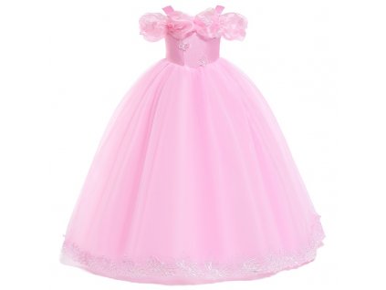 New Christmas Gift baby girls Dress Cinderella Cosplay Costume Party Dress Princess Dress Cinderella Costume as picture (19)