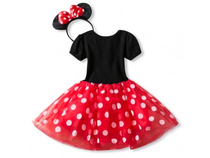 Fancy 1 Year Birthday Party Dress For Halloween Cosplay Minnie Mouse Dress Up Kid Costume Baby 1