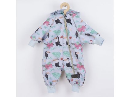 Softshellový kojenecký overal New Baby Tukan (Barva Dle obrázku, Velikost 68 (4-6m))