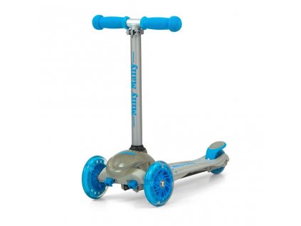 Dětská koloběžka Milly Mally Scooter Zapp grey (Barva Šedá)