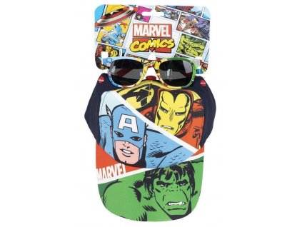 SOUPRAVA BRÝLE A KŠILTOVKA AVENGERS (Velikost 53)