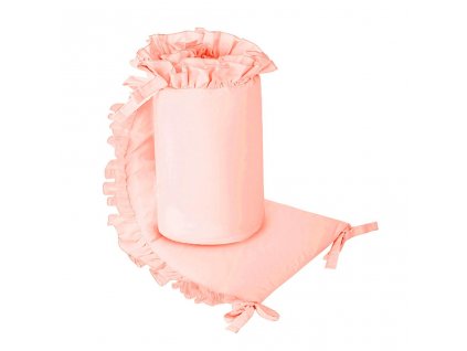 Mantinel do postýlky Belisima PURE pink (Barva Růžová)