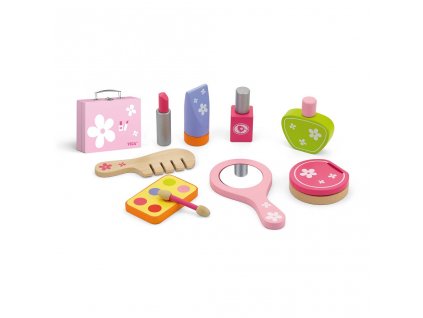 Dřevěná sada make-up Viga (Barva Multicolor)