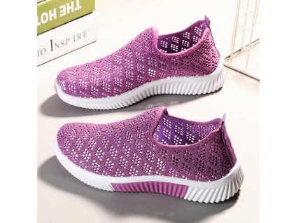 2022 New Summer Korean Mesh Comfortable Women Shoes Breathable Hollow Sports Walking Sneakers Casual Flat Ladies.jpg 640x640 (1)