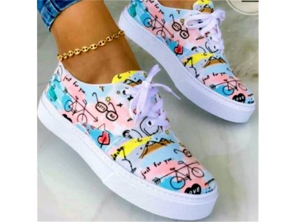 Zebra Print Women Shoes Spring Plaid Lace Up Sneakers Print Fashion Canvas Sneakers Light Size 43.jpg Q90.jpg (1)