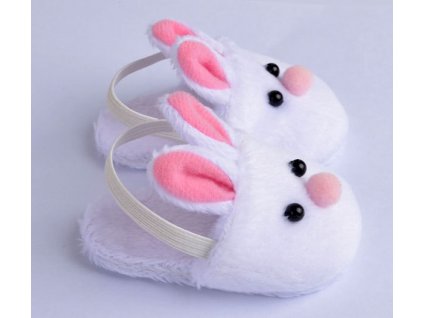New Arrival Cute Withe Felt Slippers For 17inch Zapf Baby Born Dolls 43cm Doll Accessories 1