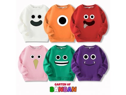 Garten of Banban Baby Boys Girl Sweatshirt Hot Game Children Thin Pullover Cartoon Long Sleeve Shirt.jpg Q90.jpg