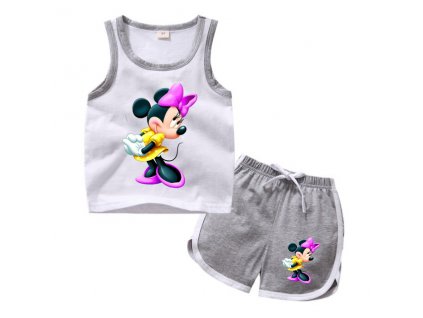 Summer Kids Disney Clothing Sets Cartoon Girls Minnie Mouse Cotton Sleeveless T shirt Shorts 2Pcs Suit.jpg 640x640 (1)