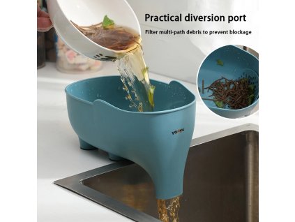 Elephant Drain Basket Multi purpose Kitchen Storage Drain Basket Household Fruit and Vegetable Basket Plastic Drain.jpg Q90.jpg (kopie)