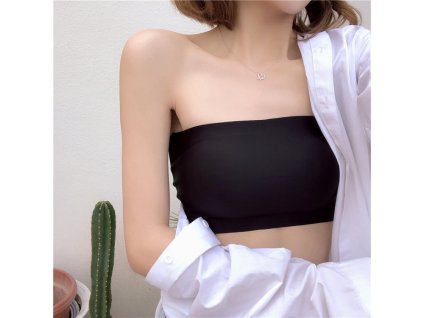 n Invisible Bra Intimates Strapless Bustier Bandeau Breathable Wrapped Chest2