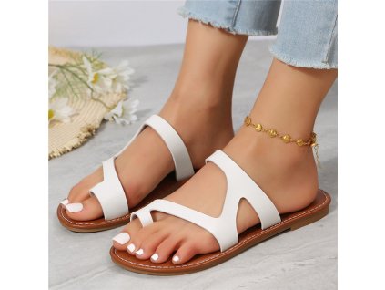 Women Minimalist Thong Sandals 2023 New Fashion Flat Sandals Summer Outdoo (10)